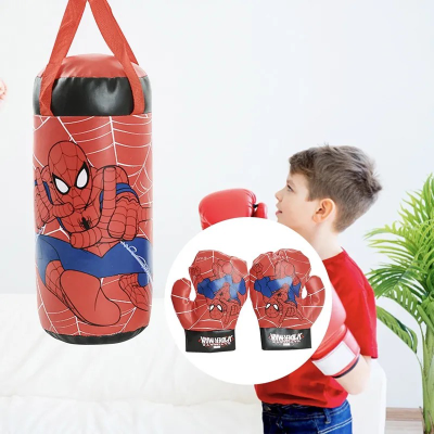 Spider-Man Kids Boxing Set punching bag